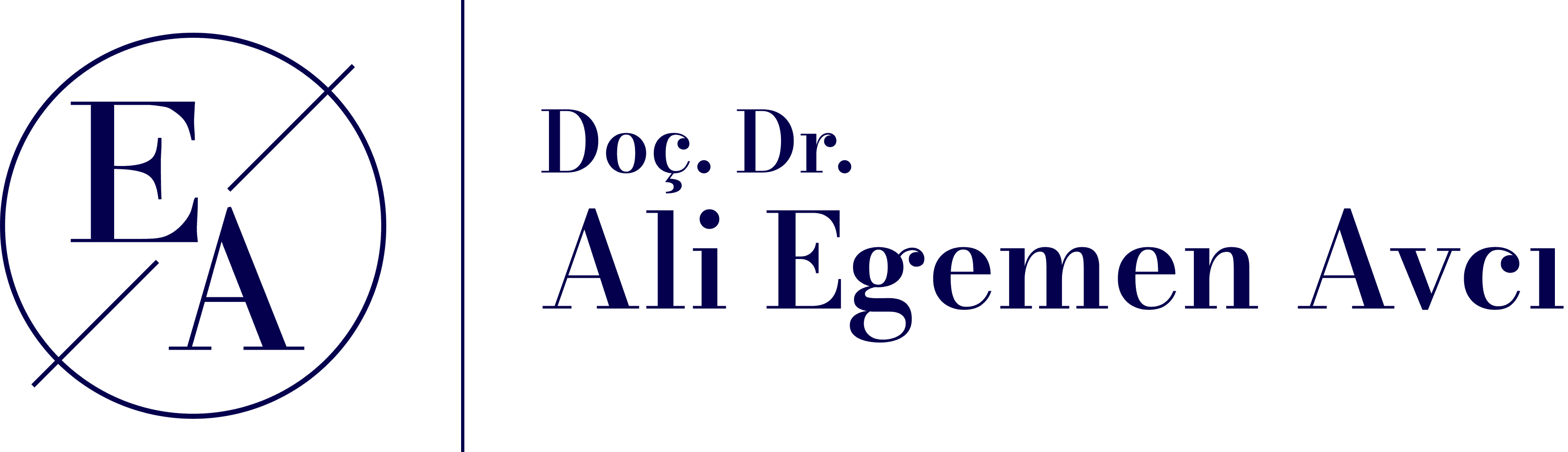 Doç. Dr. Ali Egemen AVCI Logosu