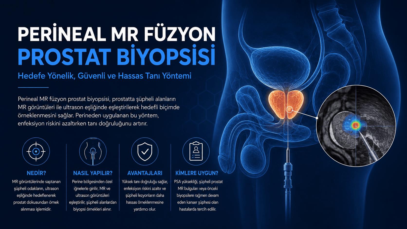 Perineal Mr Füzyon Prostat Biopsisi