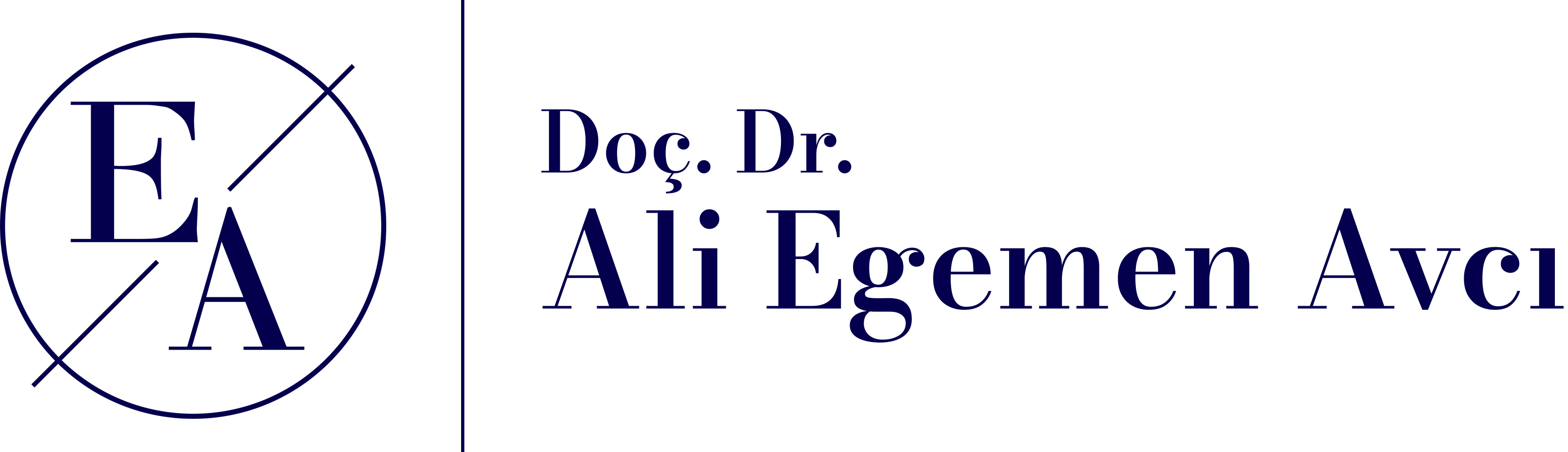 Doç. Dr. Ali Egemen AVCI Logosu